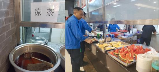 齐心协力战酷暑 关爱一线送清凉  优发娱乐·(国际)官方网站各项目公司开展高温慰问及急救培训活动
