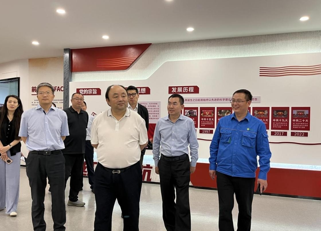 北京国资公司党委书记、董事长岳鹏调研优发娱乐·(国际)官方网站海宁扩建项目